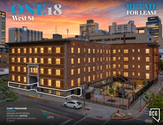 Plus de détails pour 118 West St, Reno, NV - Local commercial à louer