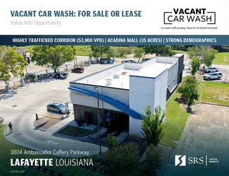 Plus de détails pour 3804 Ambassador Caffery Pky, Lafayette, LA - Spécialisé à vendre