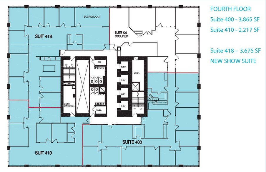 715 5 Av SW, Calgary, AB à louer Plan d’étage– Image 1 sur 1