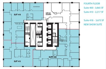 715 5 Av SW, Calgary, AB à louer Plan d’étage– Image 1 sur 1