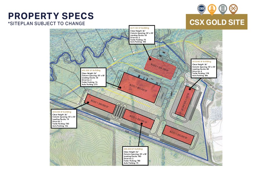 Westport Blvd, Montgomery, AL à louer - Plan de site – Image 2 sur 2