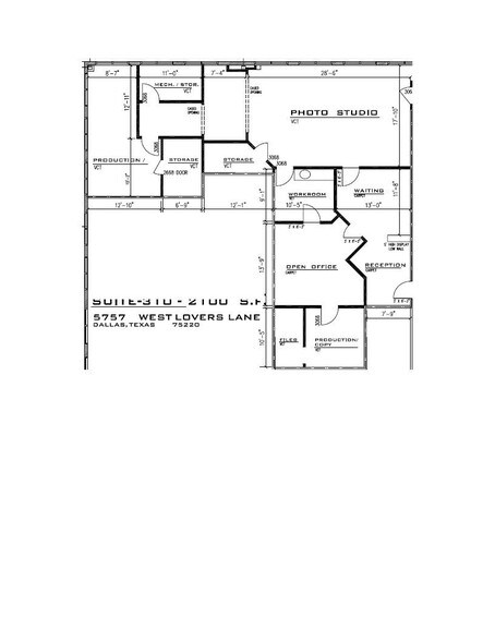 5757 W Lovers Ln, Dallas, TX à louer - Photo de l’immeuble – Image 2 sur 8
