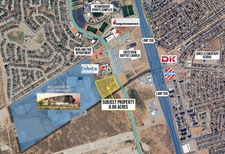 Plus de détails pour 203 Tradewinds Boulevard, Midland, TX - Terrain à vendre