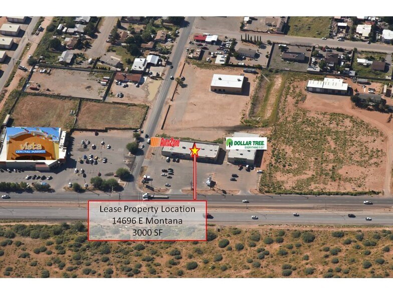 14696 Montana Ave, El Paso, TX à louer - Photo de l’immeuble – Image 2 sur 14