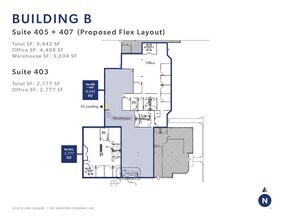 401-421 SW 41st St, Renton, WA à louer Plan d’étage– Image 2 sur 2