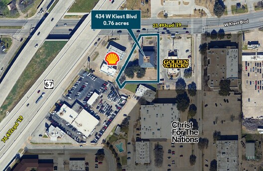 434 W Kiest Blvd, Dallas, TX à vendre Aérien– Image 1 sur 2