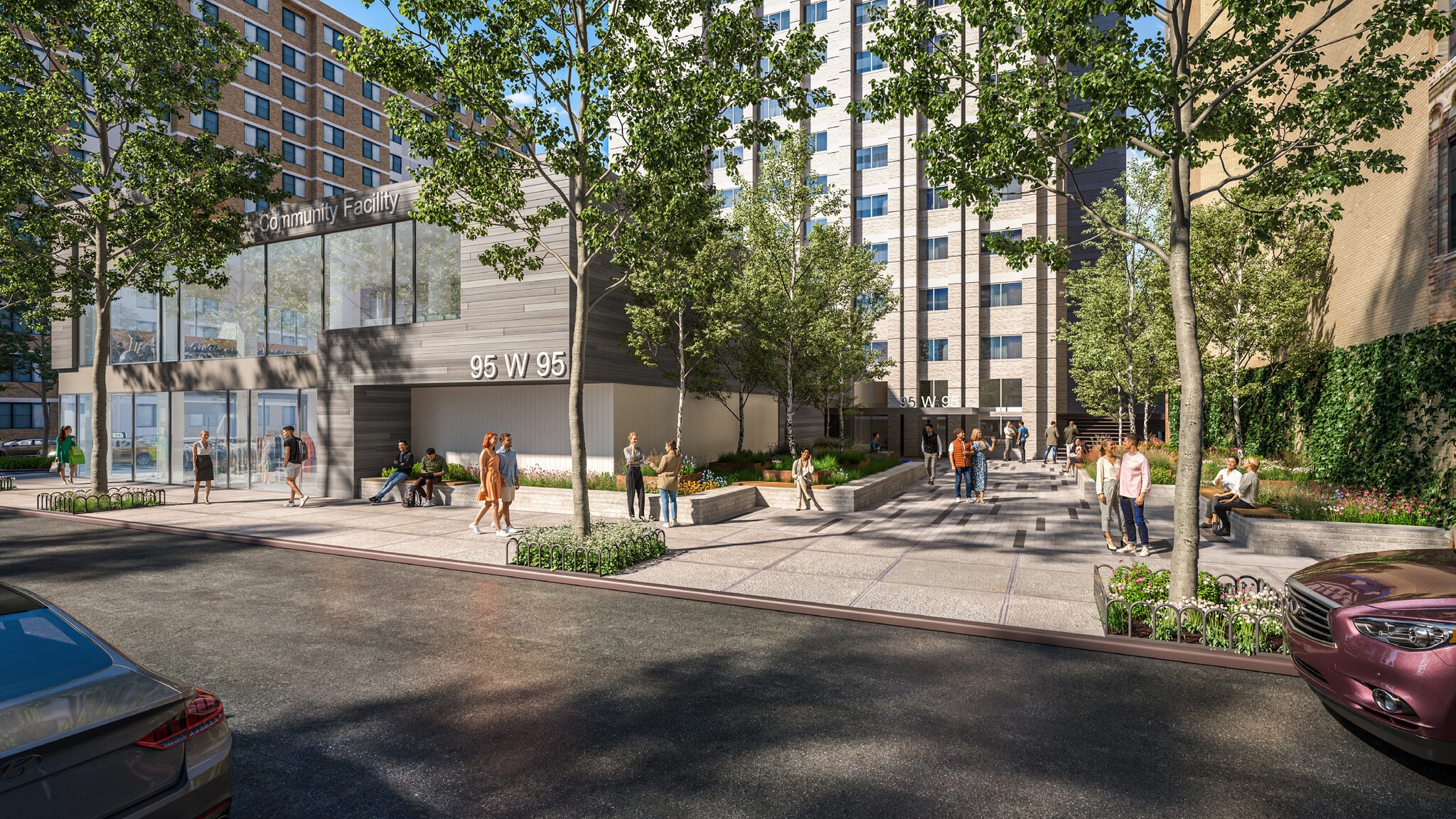 721 Columbus Ave, New York, NY à louer Photo de l’immeuble– Image 1 sur 4