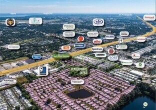 16120 N Us Hwy 19, Clearwater, FL - VUE AÉRIENNE  vue de carte - Image1