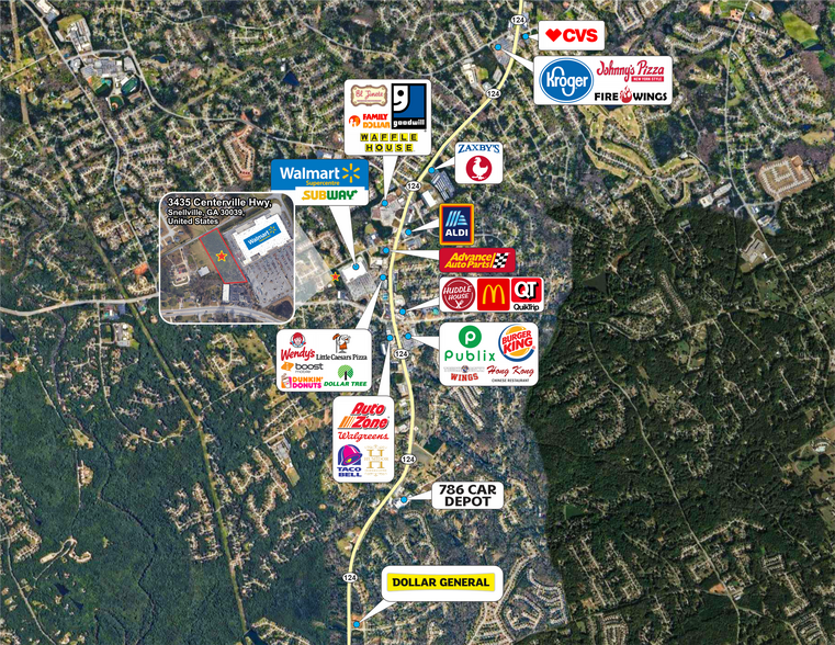 4002 Zoar Church Rd, Snellville, GA à vendre - Photo de l’immeuble – Image 1 sur 5