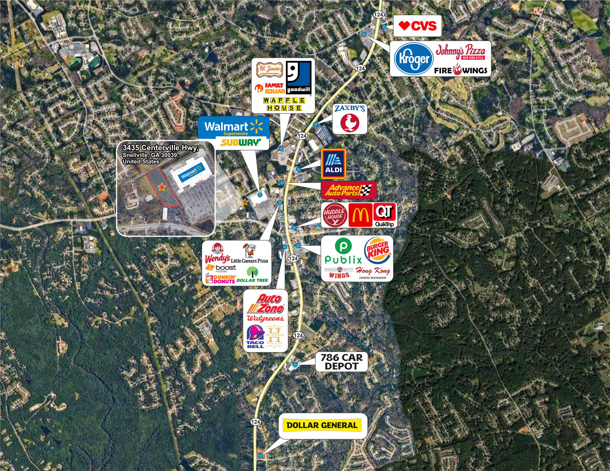 4002 Zoar Church Rd, Snellville, GA à vendre Photo de l’immeuble– Image 1 sur 6
