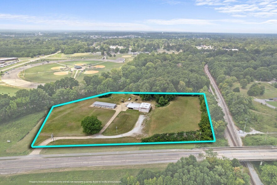 504 S Harper Rd, Corinth, MS à vendre - Aérien – Image 3 sur 45