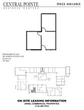505 N Tustin Ave, Santa Ana, CA à louer Plan d’étage– Image 1 sur 1