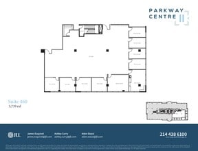2805 Dallas Pkwy, Plano, TX à louer Plan d’étage– Image 1 sur 1