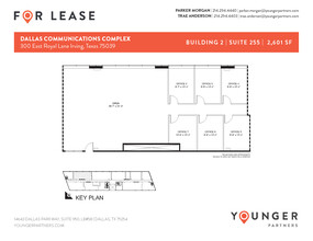 400 E Royal Ln, Irving, TX à louer Plan d’étage– Image 1 sur 2