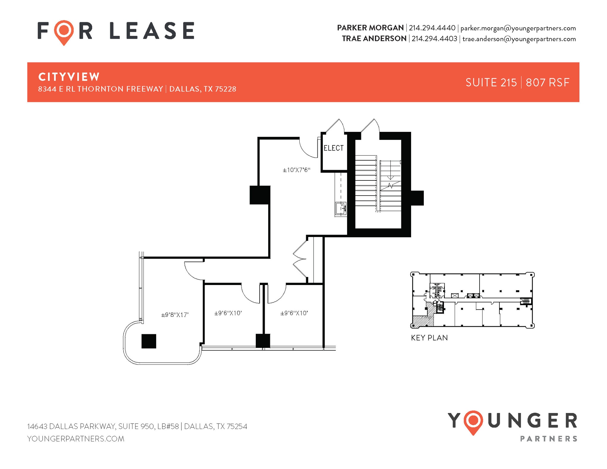 8344 E RL Thornton Fwy, Dallas, TX à louer Plan d’étage– Image 1 sur 1