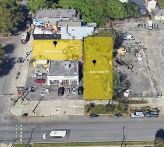 Plus de détails pour 2121 Canal Street & 116 N Galvez Street, New Orleans, LA - Terrain à louer