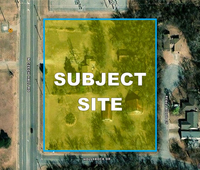 308 N Czech Hall Rd, Yukon, OK à vendre - Aérien – Image 2 sur 2