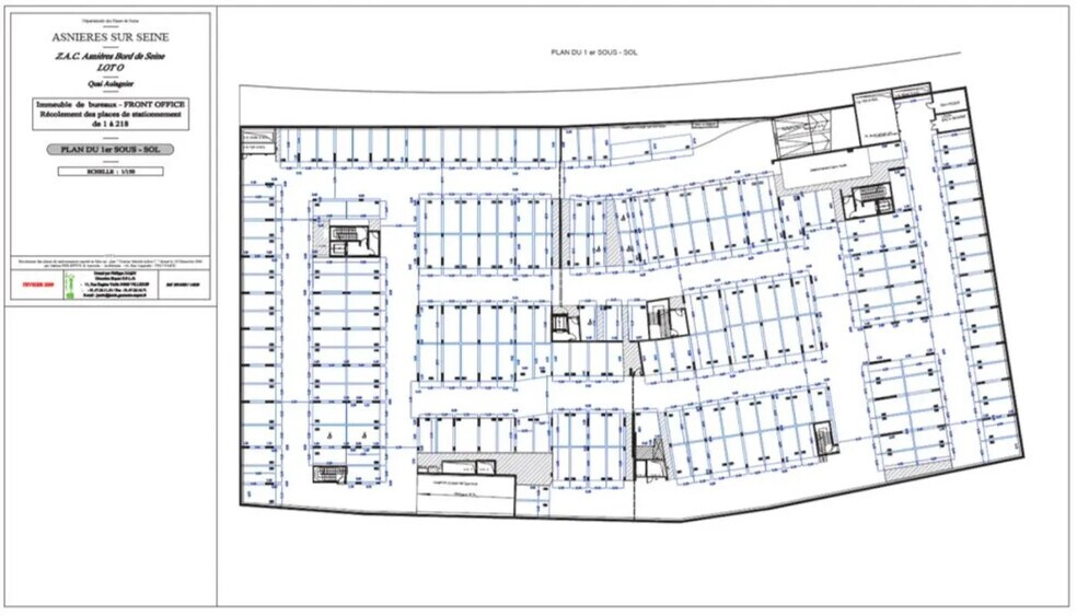 Bureau dans Asnières-sur-Seine à louer - Plan d’étage – Image 3 sur 3