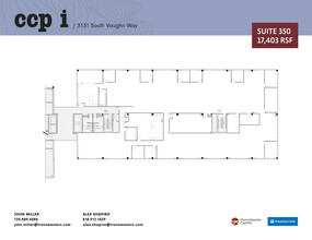 3131 S Vaughn Way, Aurora, CO à louer Plan d’étage type– Image 2 sur 2