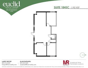 1803 Hicks Rd, Rolling Meadows, IL à louer Plan d’étage– Image 1 sur 6