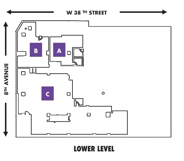 554-568 Eighth Ave, New York, NY à vendre Plan d’étage– Image 1 sur 1