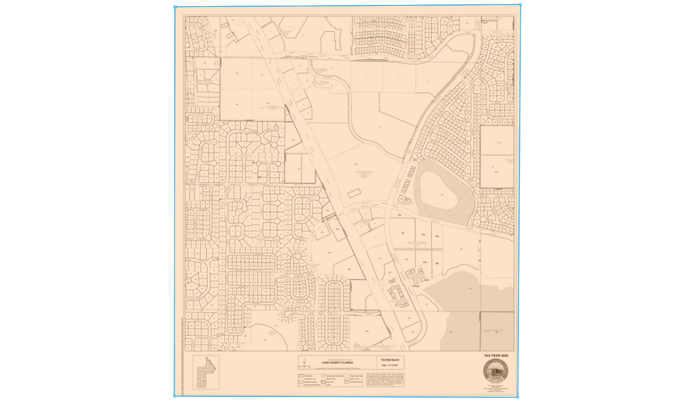 Johns Lake Rd, Clermont, FL à louer - Plan cadastral – Image 2 sur 2