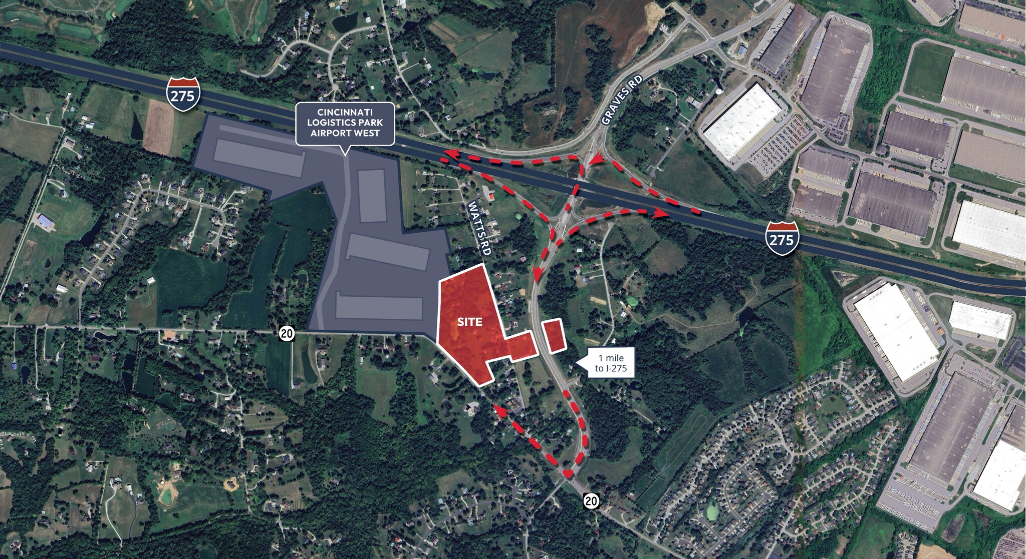 2883 Watts Rd, Hebron, KY à vendre Photo principale– Image 1 sur 2