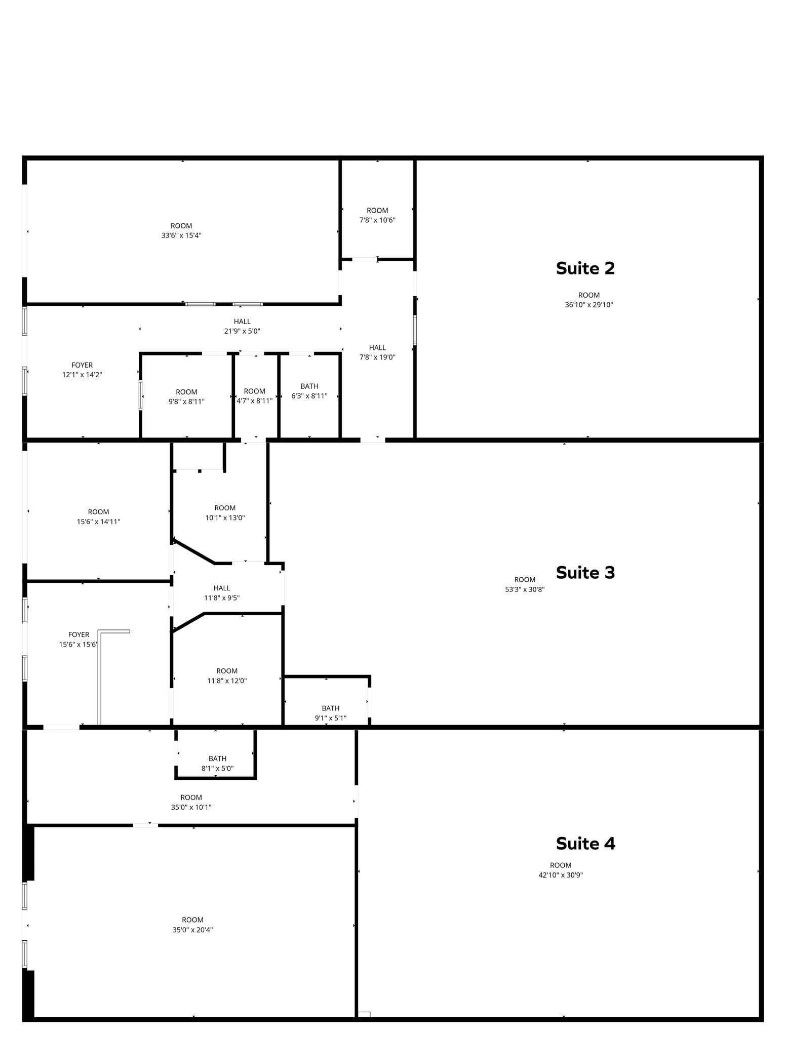 16121 N Eldridge Pky, Tomball, TX à louer Plan d’étage type– Image 1 sur 1