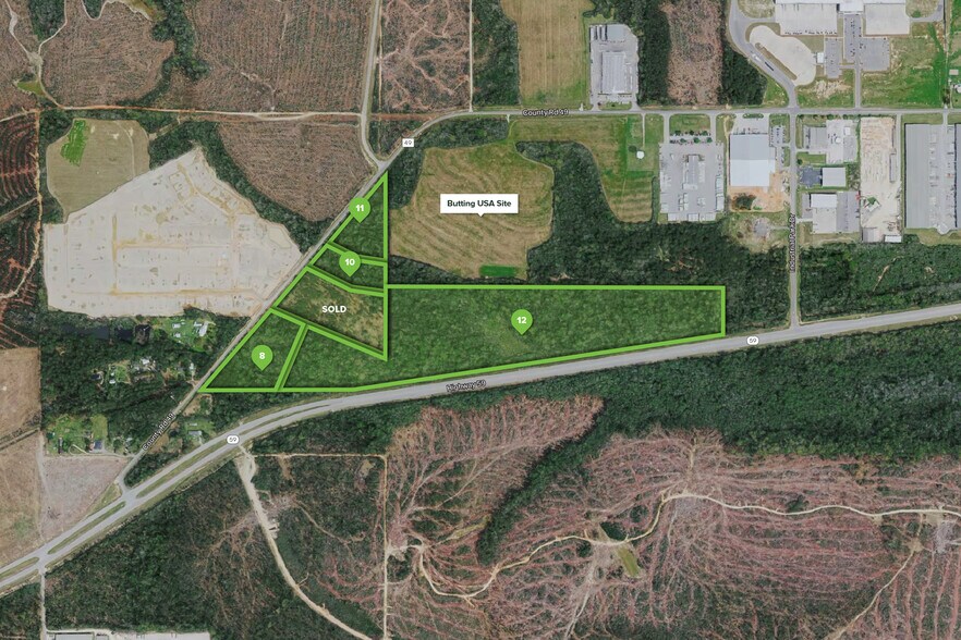 Highway 59 & Highway 49, Loxley, AL à vendre - Photo de l’immeuble – Image 1 sur 7