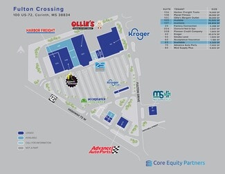Plus de détails pour 104 Highway 72 W, Corinth, MS - Local commercial à louer