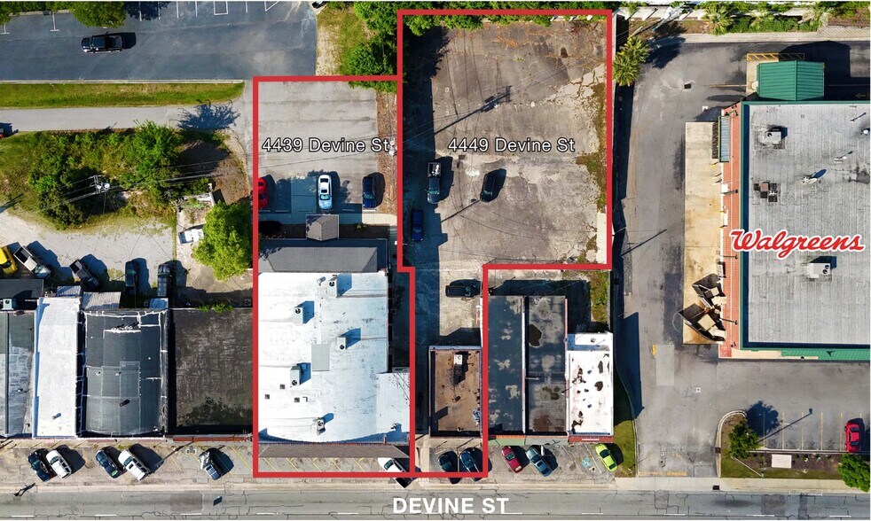 4439 & 4449 Devine St portefeuille de 2 biens à vendre sur LoopNet.fr - Photo de l’immeuble – Image 3 sur 4