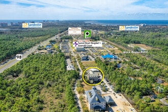 141 E Mack Bayou Loop, Santa Rosa Beach, FL - Vue aérienne  vue de carte - Image1