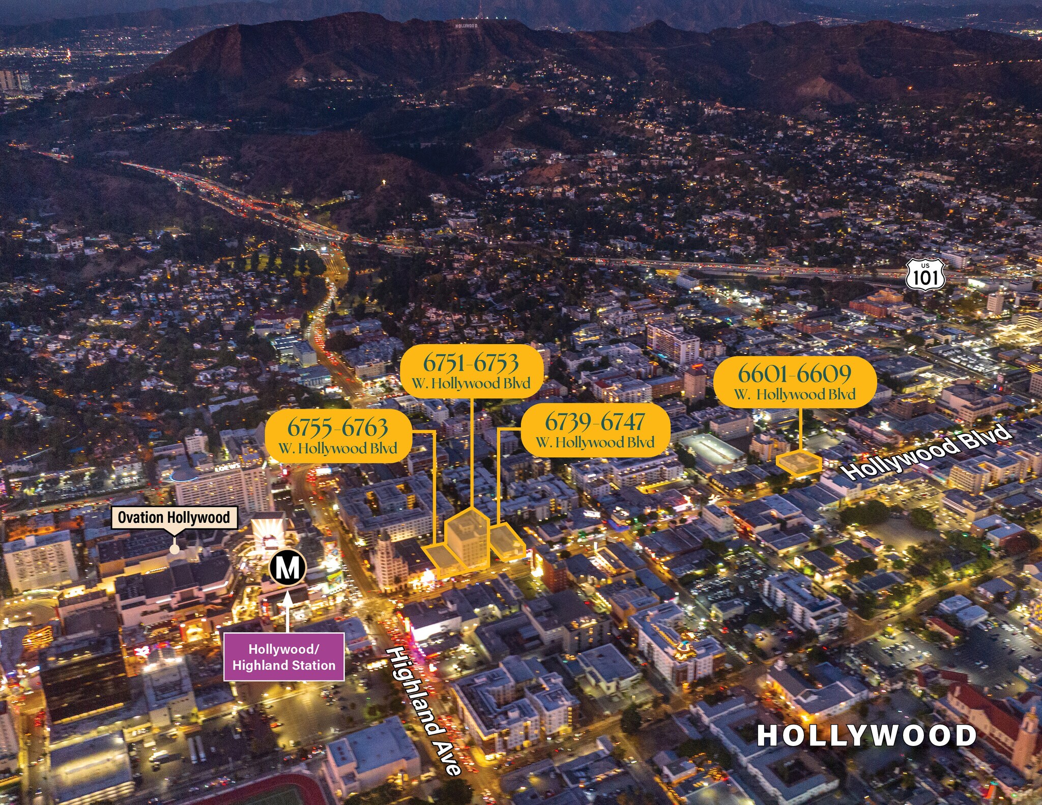 The Hollywood Boulevard Portfolio portefeuille de 4 biens à vendre sur LoopNet.fr Photo principale– Image 1 sur 14