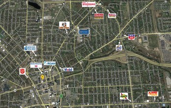 18 W Pike St, Pontiac, MI - VUE AÉRIENNE  vue de carte