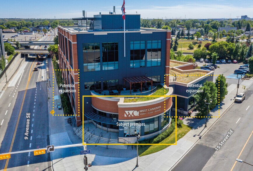 1601 9th Ave SE, Calgary, AB à louer - Photo de l’immeuble – Image 2 sur 4