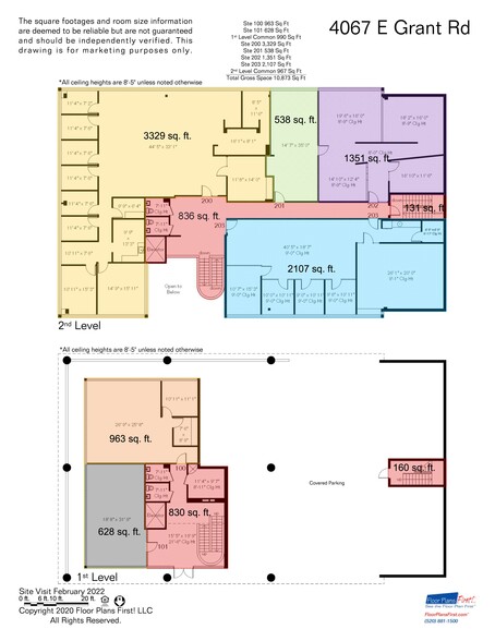 4067 E Grant Rd, Tucson, AZ à louer - Plan de site – Image 1 sur 9