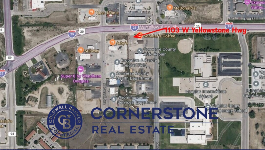 1103 W Yellowstone Hwy, Douglas, WY à vendre Photo de l’immeuble– Image 1 sur 6