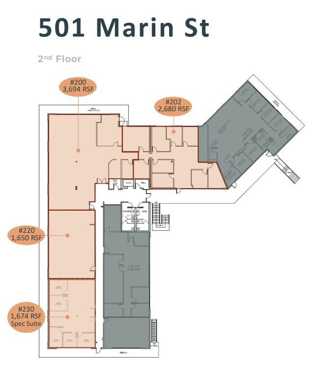 501 Marin St, Thousand Oaks, CA à louer Plan d’étage– Image 1 sur 1