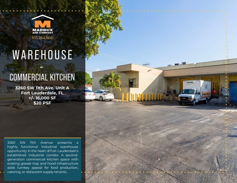 3260-3270 SW 11th Ave, Fort Lauderdale, FL à louer - Photo de l’immeuble – Image 1 sur 11