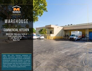 Plus de détails pour 3260-3270 SW 11th Ave, Fort Lauderdale, FL - Industriel/Logistique à louer