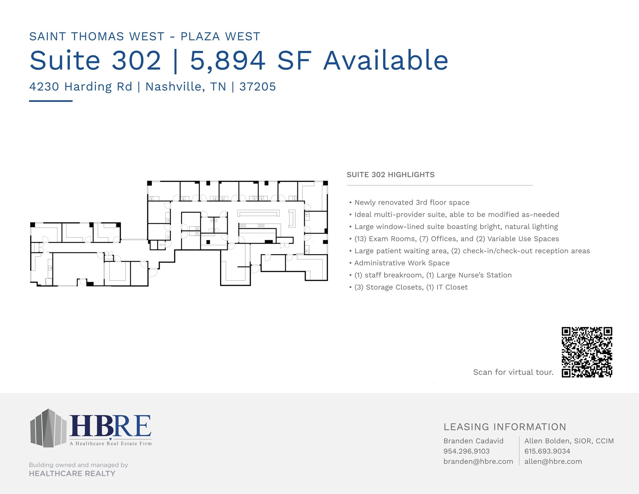 4230 Harding Rd, Nashville, TN à louer Plan de site– Image 1 sur 1