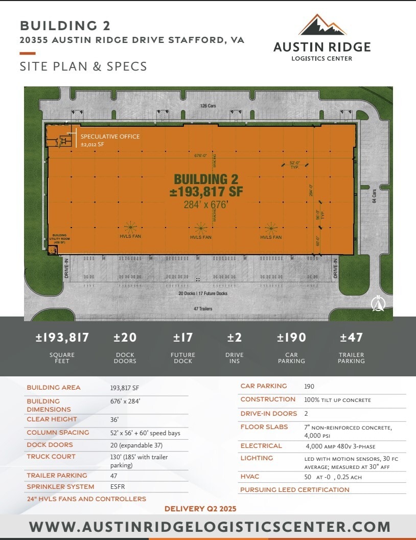 Austin Ridge Dr, Stafford, VA à louer Plan d’étage– Image 1 sur 1