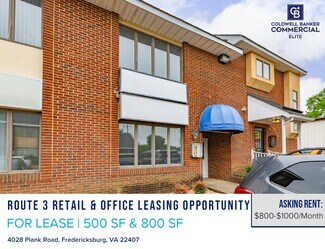 Plus de détails pour 4026-4028 Plank Rd, Fredericksburg, VA - Bureau, Bureau/Local commercial à louer