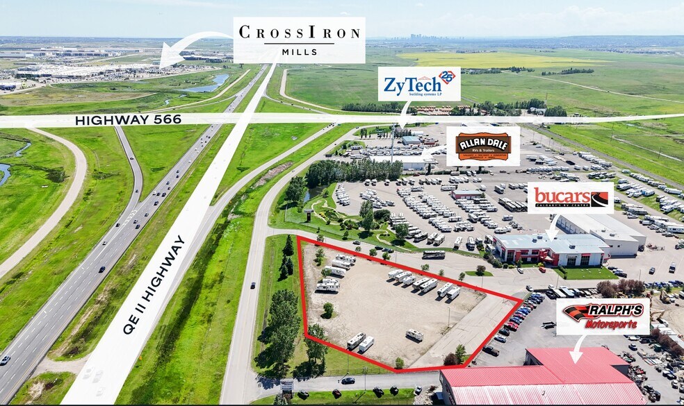 262109 Balzac Blvd, Balzac, AB à louer - Photo de l’immeuble – Image 3 sur 3
