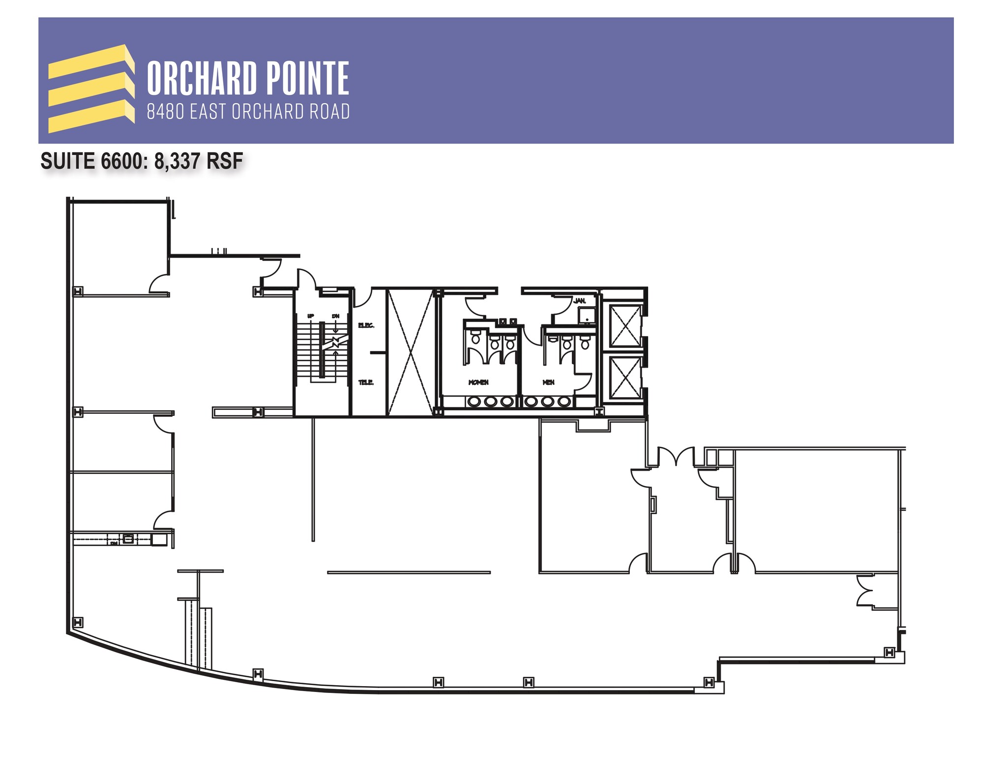 8480 E Orchard Rd, Greenwood Village, CO à louer Plan d’étage– Image 1 sur 1
