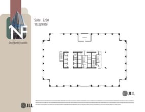 1 N Franklin St, Chicago, IL à louer Plan d’étage– Image 1 sur 1