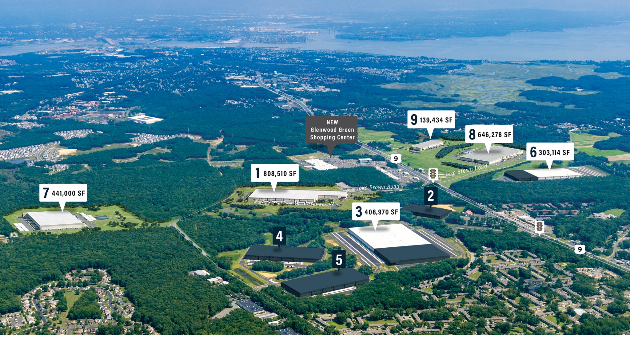 Jake Brown Rd, Old Bridge, NJ à louer Aérien– Image 1 sur 2