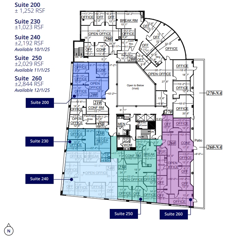 1655 N Main St, Walnut Creek, CA à louer Plan d’étage– Image 1 sur 1