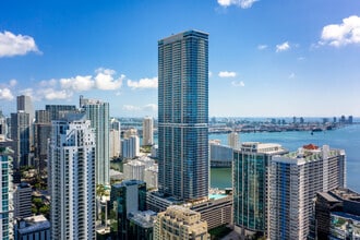 1100 Brickell Bay Dr, Miami, FL - Vue aérienne vue de carte