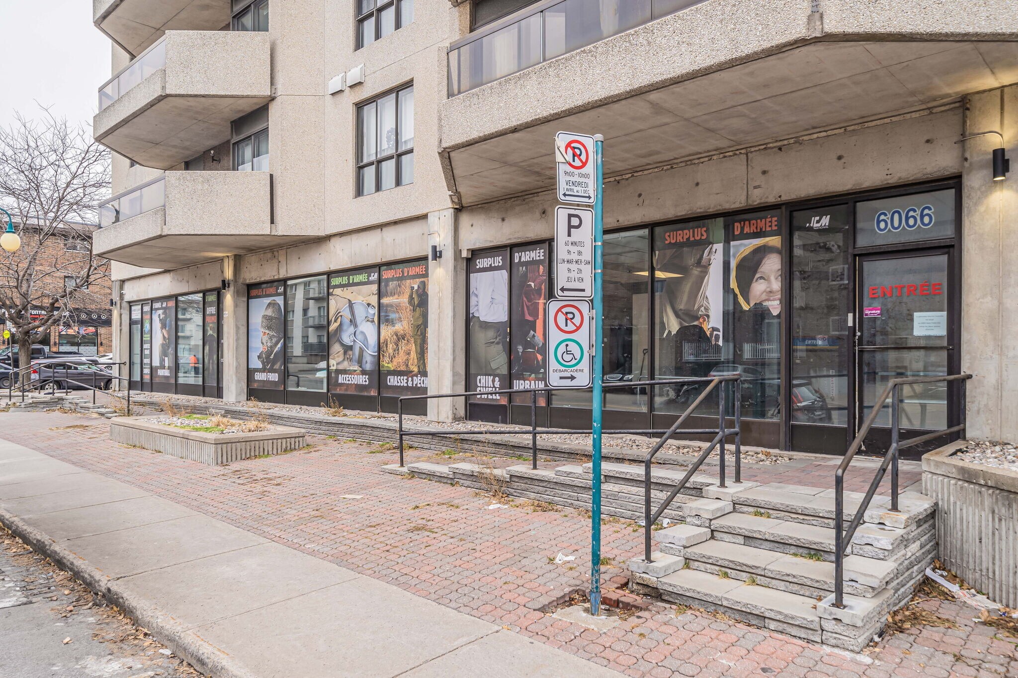 6058-6066 Rue Jean-Talon E, Montréal, QC à louer Photo de l’immeuble– Image 1 sur 8